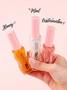 PAORPEVM 1/2PCS 8ml水果蜂蜜精华唇油持久保湿淡化唇纹唇彩透明珠光唇釉两种包装样式随机发货不影响使用送妈妈的礼物 - 彩色 - 查看 9