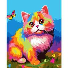 1pc Paint By Numbers Kit For Adults Beginner On Canvas, Adults' Paint-By-Number Kits, Adult Paint By Number Kits, Painting Kits For Adults, Number Painting For Adults, Hobbies For Women, Painting By Numbers For Adults, Birthday, Thanksgiving, Christmas Gifts For Mom, Grandma, Neighbors, Friends, Home Decor Set(Frameless)