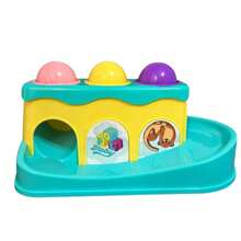 Brinquedo de Bebê Martelinho Poli Baby Didático de Montar e Desmontar de Plástico Polibrinq - BB3034 - Multicolorido - Visão 3