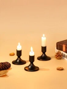 3szt/6szt Metalowe Żelazo Galwanizacja Światło Luksusowy Świecznik Dekoracja Ślubna Świeca Kolacja Impreza Stół Świecznik Dekoracja Dekoracja Domu - Wielokolorowe - Zobacz 24