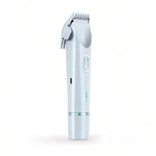 Tondeuse à cheveux double tête Rasoirs électriques pour femmes Rechargeable Wet Dry Machine de rasage indolore pour le corps et les zones intimes