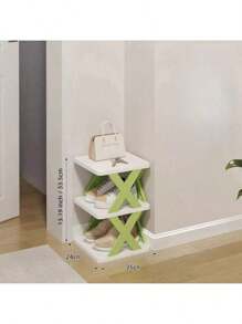 Kệ giày cửa ra vào mỏng 9 tầng, tủ giày đứng độc lập bằng nhựa, lưu trữ tiết kiệm không gian cho hành lang, tủ quần áo - Nhiều màu - Xem 6