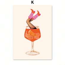 1 Stück Matisse Plakat Korallblätter Blumen abstrakte Pflanzen Leinwandmalerei Nordischer Raumwandkunstdruck Bild für Heimdekoration ohne Rahmen - Verschiedenfarbig - Übersicht 12