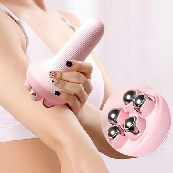 Soft Abdominal Massager - Wuzhu Handheld Ball Massager - Whole Body Universal Ball Massager - Suitable For The Whole Body With Essential Oil Use Better