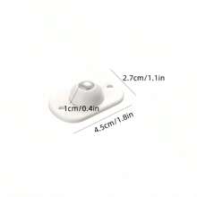 8/12pcs Multi-Function Storage Box, Adhesive Omnidirectional Caster Wheels, Suitable For 360° Rotation