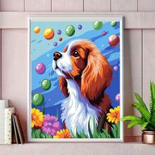 1pc Paint By Numbers Kit For Adults Beginner On Canvas, Adults' Paint-By-Number Kits, Adult Paint By Number Kits, Painting Kits For Adults, Number Painting For Adults, Hobbies For Women, Painting By Numbers For Adults, Birthday, Thanksgiving, Christmas Gifts For Mom, Grandma, Neighbors, Friends, Home Decor Set(Frameless)