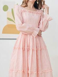 Elegant Silver Metallic Embossed Jacquard Formal Evening Gown, Party Dress, Wedding Guest Dress, Prom Dress