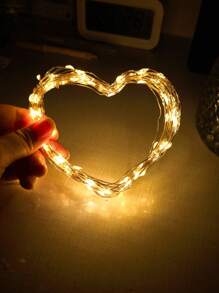 Flower Fairy String Lights, Waterproof Copper Wire Lights, Suitable For Bedroom, Wedding, Party, Room, Garden Decor, Cake, Bouquet Decoration - Multicolor - View 4