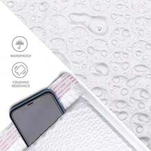 500 PCS Sobres de Espuma Blanca Bolsas de Envío Autoadhesivas Sobres Acolchados con Burbuja Bolsa de Envío Paquetes de Envío - 50 piezas - Ver 3