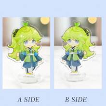 1pc Customized Anime Stand - Transparent Acrylic Desktop Decor, A Unique Gift For Best Friend, Christmas, Valentine's Day Or Birthday - Fashionable And Kawaii Anime Memorabilia,Art Activities For Children - Multicolor - View 3