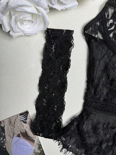 Lingerie Women Kanten Corset Slipje Outfits Garter Sets, Rave Going Out view 8