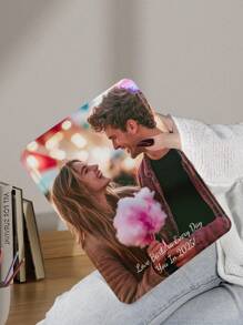 1 pieza Funda protectora personalizada para tableta resistente a golpes compatible con iPad 10ma generación/iPad Pro 11 pulgadas 2020/iPad 7ma (10.2 pulgadas)/iPad Pro 12.9 pulgadas 2020/iPad Pro 13 pulgadas (M4) 2024/iPad Pro 11 pulgadas (M4) 2024 y otros modelos, con patrón de foto personalizada de toda la familia, parejas, padres, hijos, mascotas, amigos u otros