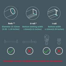 Aqara Smart Curtain Motor E1 Rod Version 1 Pack Requires AQARA Zigbee 3.0 HUB Electric Curtain R For Remote Control And Home Automation Support HomeKit Alexa  Assistant And IFTTT - poleversión - Ver 2