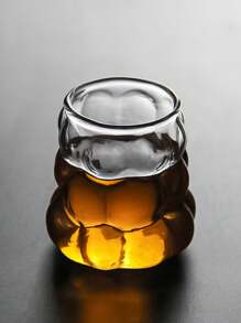 耐热高硼硅玻璃杯配果汁杯 - 無色 - 查看 3