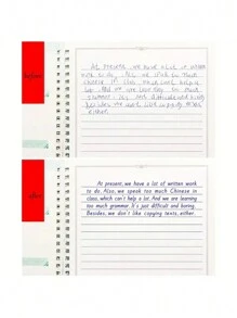 1pc Caligrafia Prática Livro, Hengshui Estilo Caligrafia Cursiva Caderno de Exercícios, Adequado para Estudantes do Ensino Fundamental e Médio, Edição em Inglês, Inclui 1 Caneta + 5 Recargas + 1 Porta-Caneta (Estilo e Cor Aleatórios)