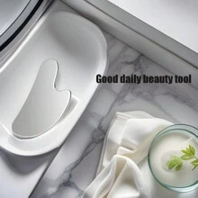 1pc Mini Stainless Steel Facial Massage Tool, Face Care Beauty Tool For Home And Salon Use