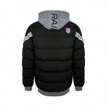 CHAMARRA NFL LAS VEGAS RAIDERS PARA CABALLERO 100% ORIGINAL - Negro - Ver 5