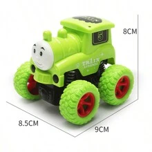 机车玩具火车创意摇摆特技车火车玩具3-8岁男孩女孩圣诞生日礼物,婴儿玩具火车,多米诺火车玩具,小火车玩具,返校 - 彩色 - 查看 10