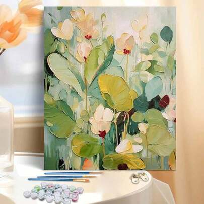 1 Set de Kit de Pintura de Aceite Digital Personalizada, Pintura de Aceite Artesanal que Expresa Tu Personalidad con Color, Ideal para Decorar Tu Espacio, Elección. Usa el Color para Enriquecer Tu Vida y Mostrar Tu Individualidad. Inicia Tu Recorrido Artístico. 40*50CM