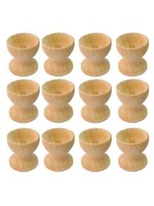 3pcs Wooden Egg Cups Unfinished Wooden Egg Holder Wooden Egg Cup Holder Wooden Egg Holder DIY Wooden Craft Easter Birthday Party Supplies- Perfect For Painting And Decorating Eggs,Party Home Decorations, Holiday Party Decorations, Home Spring Party Decorations, Classic Easter Wall Window Tree Decorations Best Birthday Gift