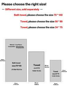 قطعة واحدة/قطعتان من المناشف المطرزة بزهور من الفليس المرجاني، ماصة للاستخدام في الحمام والفندق والنادي الرياضي والسفر والهدايا والصالون والرياضة والخارج والشاطئ والمدرسة والعودة إلى المدرسة والاكسسوارات السفر والمستلزمات المنزلية، مناشف، العناية بالبشرة ألياف فائقة اللين، مناشف يد منزلية وللسفر، طقم للأزواج، ديكور المنزل - متعدد الألوان - مشاهدة 3