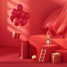 Luxury Collection Royal Amber For Unisex Eau De Parfum Spray, Efreshing For Dating And Daily Life, Lady Royal, 2.7 Ounce - Red - View 3