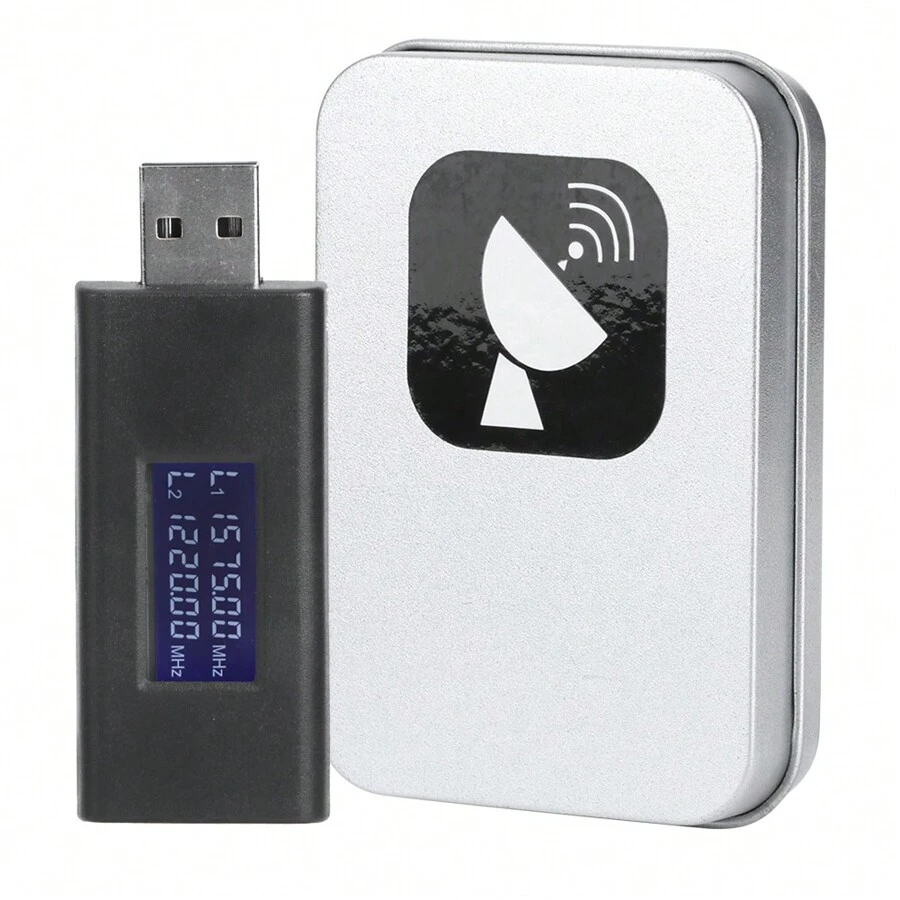 Protector bloqueador de interferencias de señal de GPS para coche USB portátil protección de privacidad antiseguimiento y acecho - Negro - Ver 1