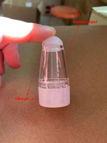 1PC Transparent 5-Needle Oil Comb, Multifunctional Scalp Massager, Head Ball Massage Comb, Suitable For Essence, Nutrient Solution, Hair Conditioner, Essential Oil, Etc. Accurately Deliver Liquid Or Oil To The Roots Of The Hair. Can Be Used As Wedding Bridesmaid Gift, Mother Gift, Birthday Gift, Friend And Relative Gift, Teacher And Classmate Gift,Hair Clips,Hair Accessories Home Bathroom Decor