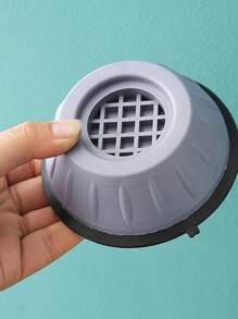 洗衣机周边配件-缓冲垫、防撞条、防震脚垫。橡胶垫，洗衣机脚垫-橡胶脚垫，防滑垫，减震器，防滑固定防偏-适用于烘干机、洗衣机，减少噪音和震动 - 灰色 - 查看 9