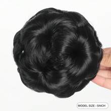 Syntetyczny klips do włosów Chignon Extension Clip In Hair Women Hairpiece Curly Hair Bun Fashion Hair Bag Hair Extension Hair Bands