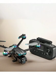 Black E99 High Definition Dual Camera Aerial Drone: The Ideal Outdoor Photography Companion To Capture The Good Life. It Folds Easily. (Includes A Storage Bag, Spare Blade, USB Cable And Screwdriver.) This Quadcopter Toy Is Suitable For Both Indoor And Outdoor Play, Making It An Excellent Choice For Birthday Gifts, As Well As Christmas Or Halloween Gifts.