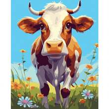 1pc Paint By Numbers Kit For Adults Beginner On Canvas, Adults' Paint-By-Number Kits, Adult Paint By Number Kits, Painting Kits For Adults, Number Painting For Adults, Hobbies For Women, Painting By Numbers For Adults, Birthday, Thanksgiving, Christmas Gifts For Mom, Grandma, Neighbors, Friends, Home Decor Set(Frameless)