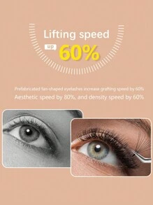 120 pezzi 6D/8D/10D/12D/14D/16D/20D ciglie finte a ventaglio premontate, lunghezze miste da 8-15mm, spessore 0,05mm/0,07mm, curvatura C/D. Estensioni di ciglie a ventaglio premontate, base appuntita, ciglie volumizzanti pre-assemblate, ciuffetti di ciglie, ciglie singole, ciglie finte