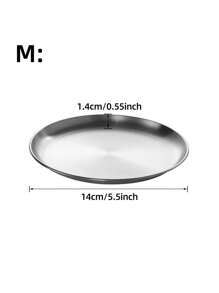 6.7 Inch (17cm) Stainless Steel Cat Bowl, Shallow Food Dish For Cats, Indoor Kitty Feeding Dry Or Wet Food, Prevents Whisker Fatigue - Multicolor - View 7