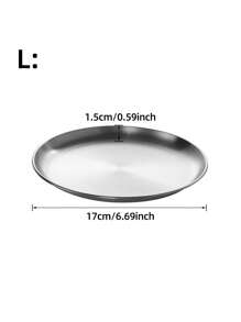 6.7 Inch (17cm) Stainless Steel Cat Bowl, Shallow Food Dish For Cats, Indoor Kitty Feeding Dry Or Wet Food, Prevents Whisker Fatigue - Multicolor - View 8