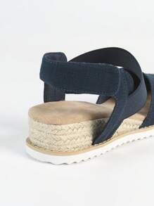 Women's Platform Wedge Heel Casual Fashion Closed Toe Sandals