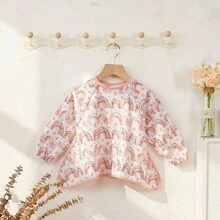 1PC Waterproof Coverall Baby Feeding Bib, Weaning Bib Attaches To Highchair And Table,Suction Cup Design,BLW Bibs Covers Baby - Multicolor - View 13