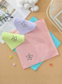 Super Soft Small Towel, 25*25cm, Baby & Kids Face Towel, Multi-Functional Handkerchief/Washcloth, Super Absorbent & Soft, Suitable For Infants, Boys & Girls - Perfect For Face, Drool, Feeding