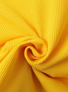 2pcs Toddler Unisex Cartoon Bear Graphic Yellow Short Sleeve Top + Shorts Set, Holiday Casual Suitable For Outdoor Activities