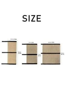 Sisal Gato Rascador Mat Gatinho Rectificando Pantalla de Garra Rascador Mueble Protector de Pierna de Mesa Sofá Tablero para rascar para Gatos Suministros para Mascotas