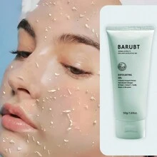BARUBT [草本提取物] 亮白去角质凝胶 50g 低过敏性 健康清洁保湿 适合所有肤质的成年人 含芦荟提取物和甘草根提取物 - 綠色 - 查看 2