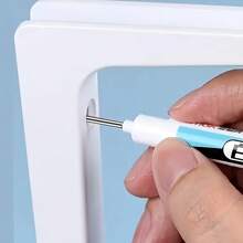 3 支白色永久性记号笔 - 快干、防水、不褪色，适合在 DIY、玻璃、人造皮革、木材、金属等上绘画 - 非常适合万圣节和圣诞节工艺品，非常适合圣诞节返校 - 白色 - 查看 7