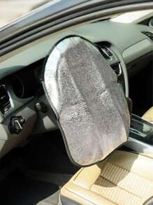 1 Pieza Cubierta De Sombra Del Volante Del Coche, Cubierta De Sombra Del Volante Del Coche Productos Interiores Del Coche