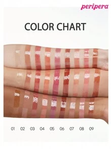 Peripera K-Beauty Ink Glasting 唇彩，纯素，含植物萃取油，水润色调，镜面水润唇彩，玻璃唇彩，丰唇，自然保湿，轻盈保湿，亮泽，持久，舒适，不粘腻，适合面膜，无白膜，K-Beauty，韩国彩妆 - #03 Chilling Rosy - 查看 7