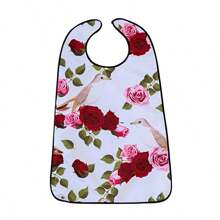 1pc/2pcs, Adult Bibs For Women, Reusable Apron, Wipeable With Optional Crumb Collector, Waterproof Washable Restaurant Clothing Protector, Gift For Women/Mom