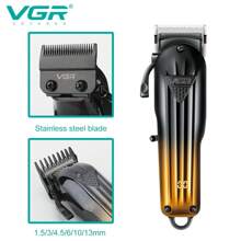 VGR Professional Electric Hair Clipper Set, Adjustable Digital Display, Rechargeable Professional Grooming Clipper Set V-644 - Multicolor - View 5
