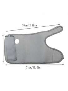 1 件装可调节运动护腕固定钢板支撑绷带腕托手夹板腕骨男女通用