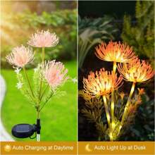 1pc Solar Powered Garden Light, Cosmos Flower Solar Light, Outdoor Solar Lamp For Garden, Yard, Landscape, Patio, Walkway, Cemetery Decoration