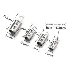 30Pcs Stainless Steel Cord Clasp Hooks For DIY Jewelry Making Necklace Bracelet Accessories - Rope Buckle - View 4