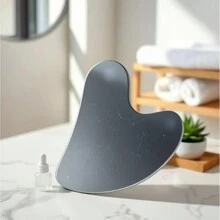 1pc Mini Stainless Steel Facial Massage Tool, Face Care Beauty Tool For Home And Salon Use